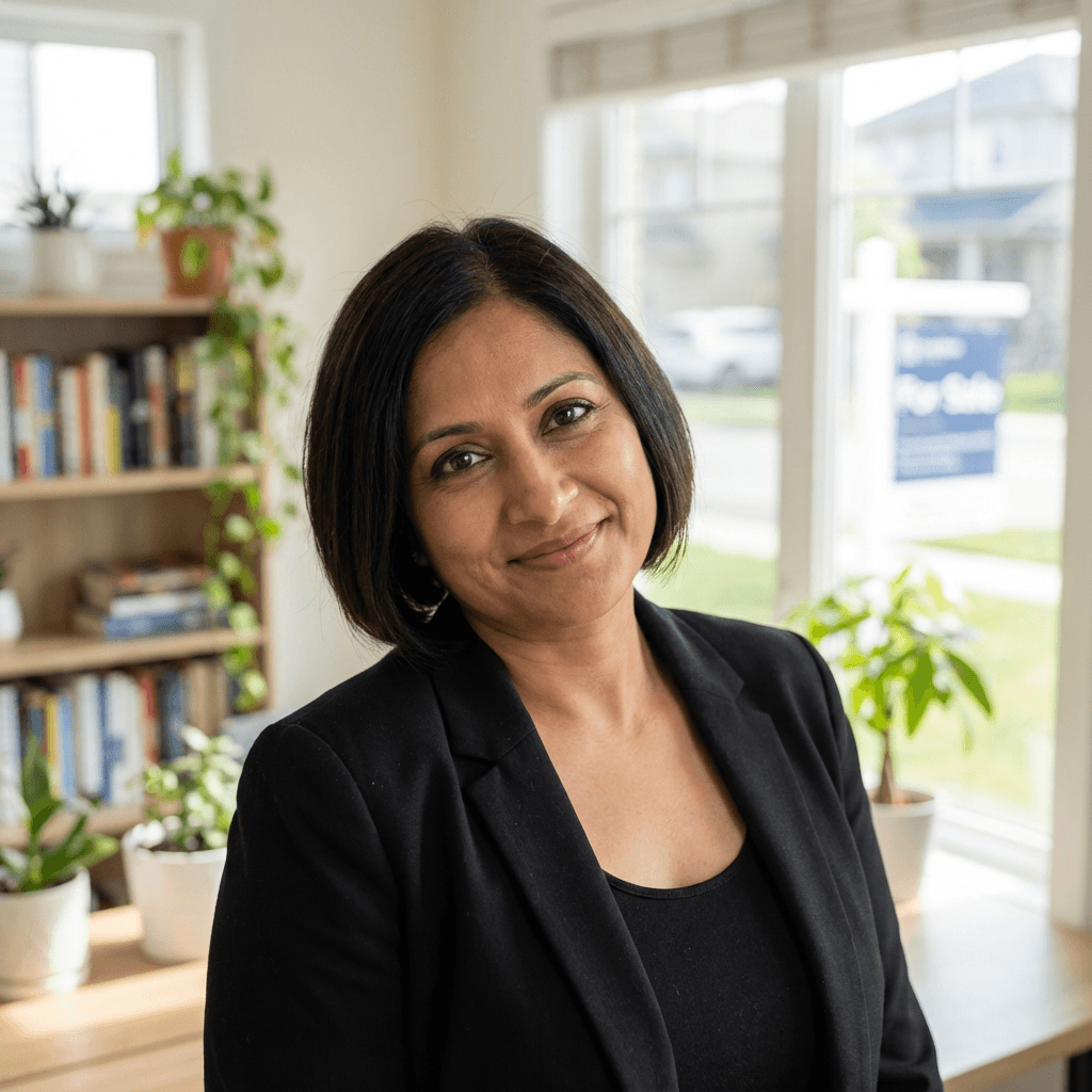 Portrait of a professional female recruiter in her early 40s